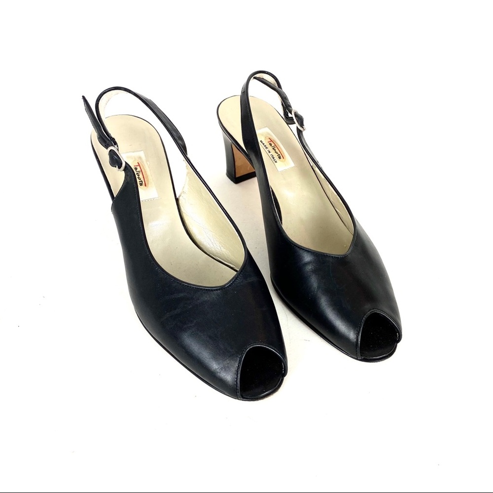 Talbots Italian Black Pumps - Picture 5 of 8
